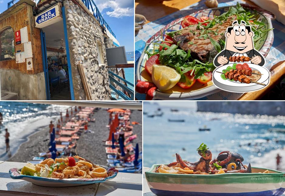 Platti al Ristorante La Marinella