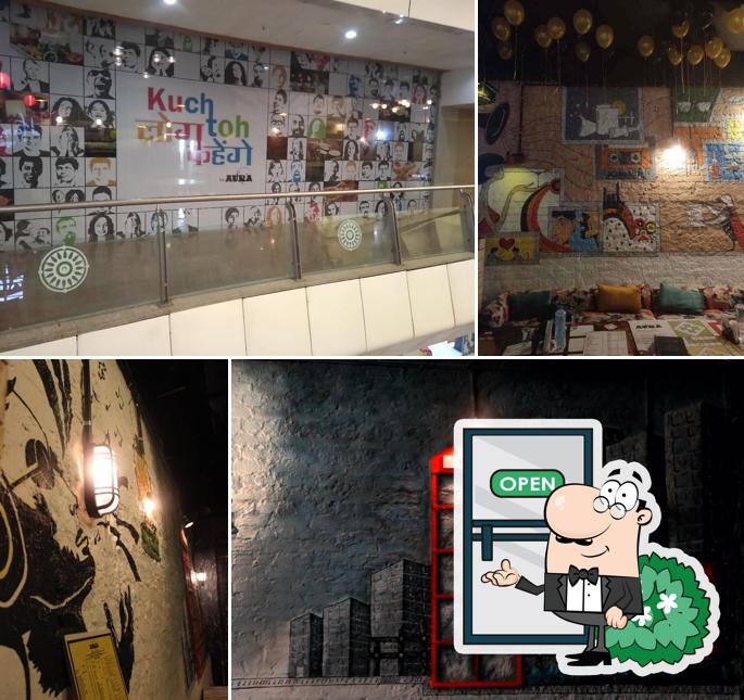 Check out how Aura Cafe & Resto Bar looks outside