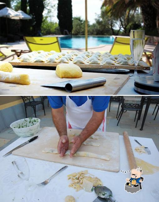 Cibo al Cooking Toscana