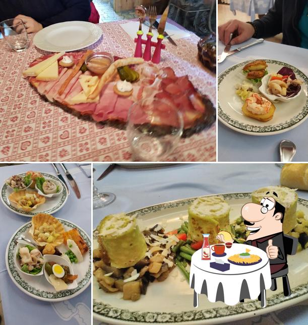 Piatto di formaggi al Hotel Ristorante Ai Pini
