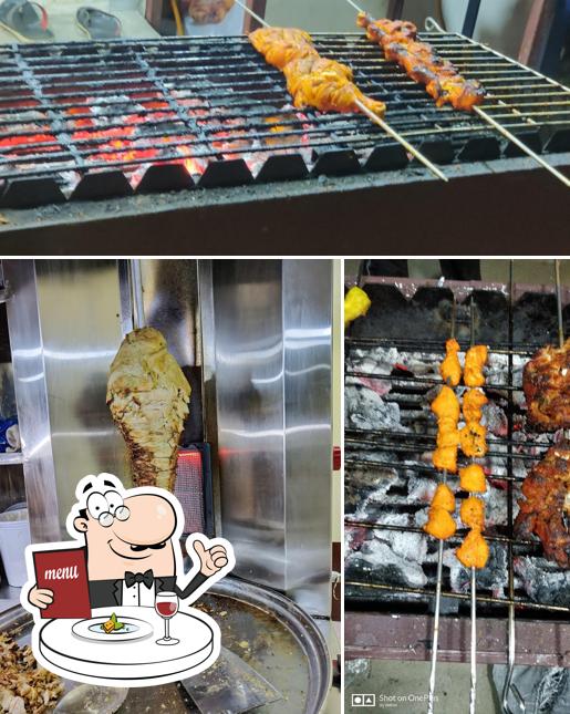 Food at Hyderabad Shawarma