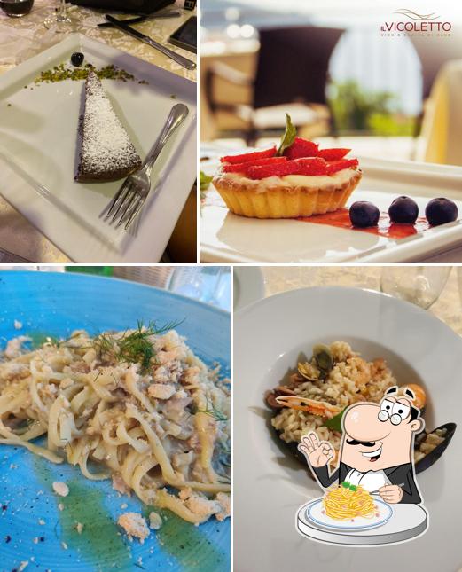 Spaghetti alla carbonara al Il Vicoletto - vino e cucina di mare