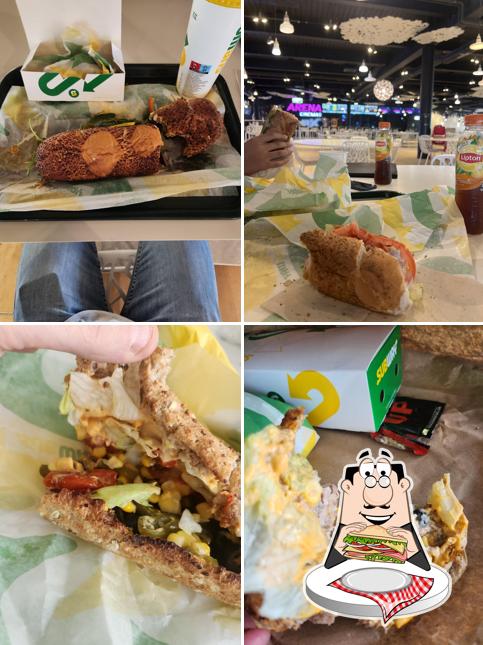 Ordina un panino a Subway La Praille