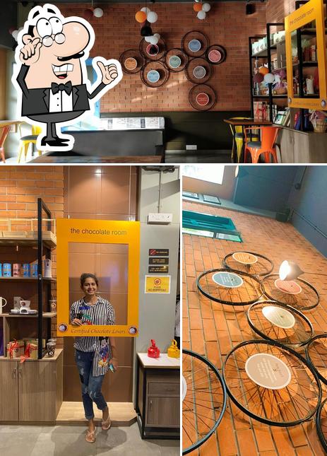 The interior of The Chocolate Room