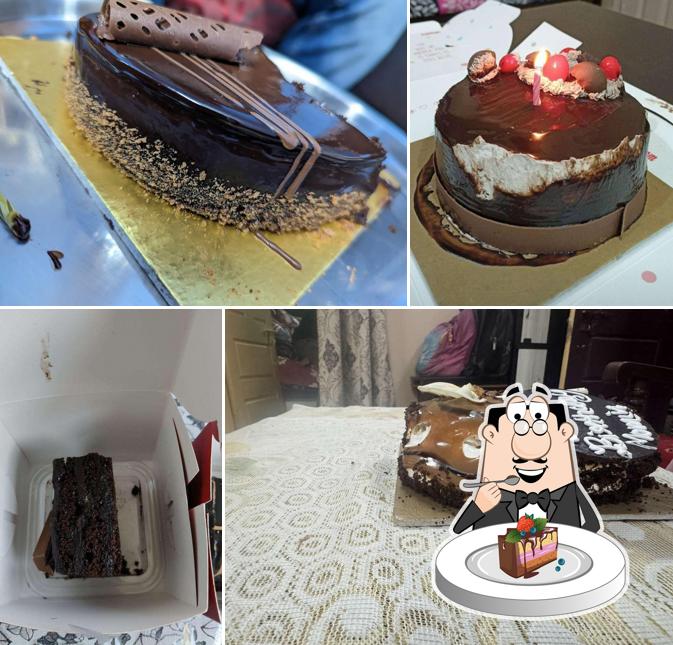 Chocolate cake at Bakingo
