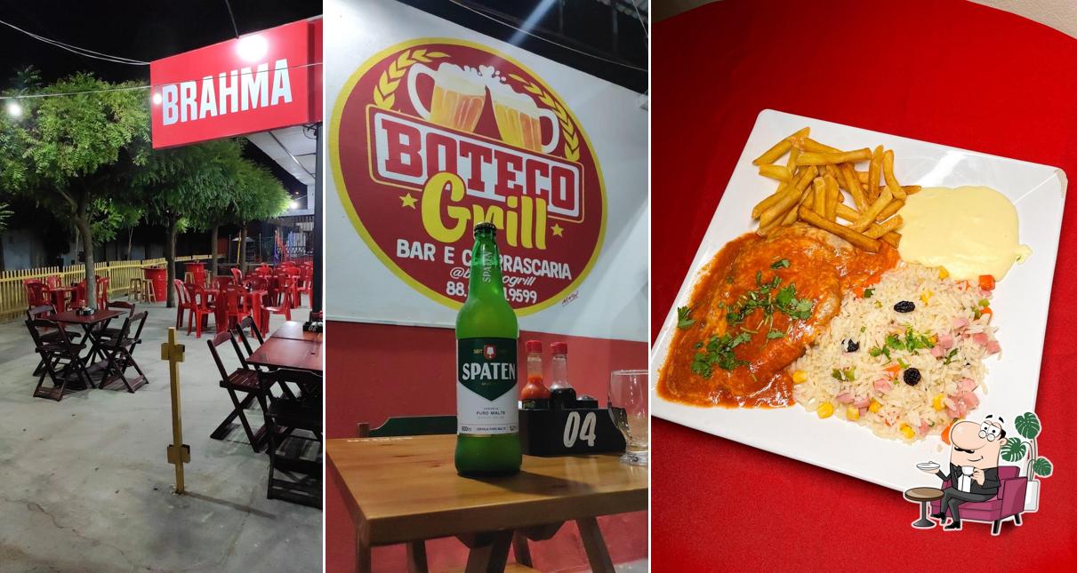 O interior do Boteco Grill Restaurante em Iguatu - Bairro Altiplano