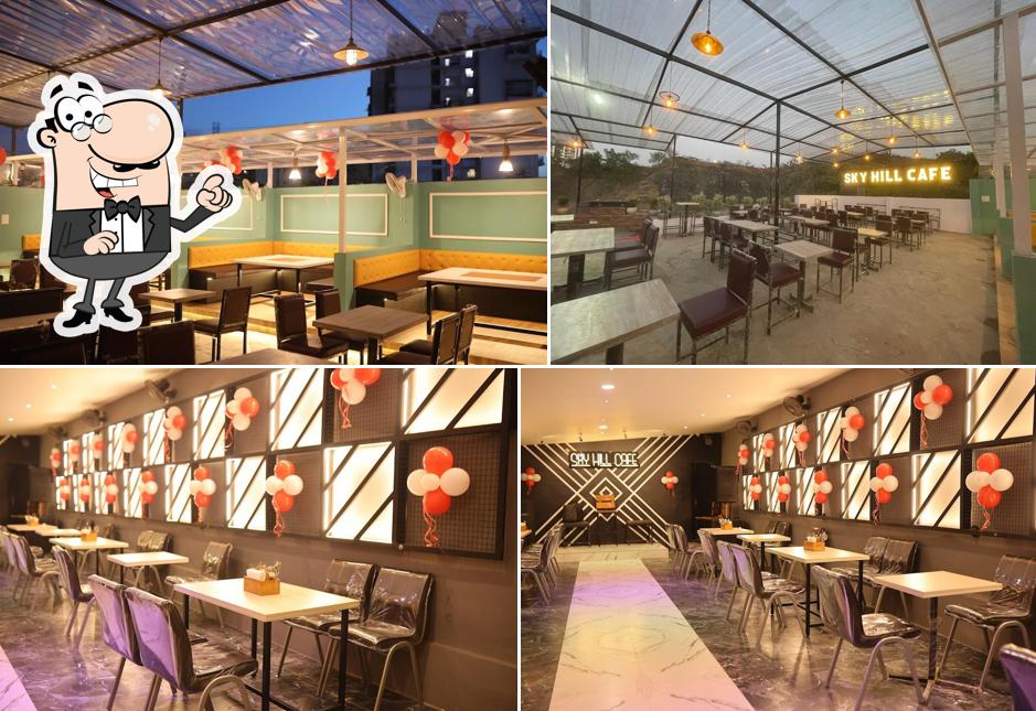 The interior of SKY HILL FAMILY RESTAURANT & BAR