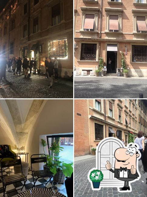 Puoi goderti l'aria fresca dal dehors di Casa Minghetti