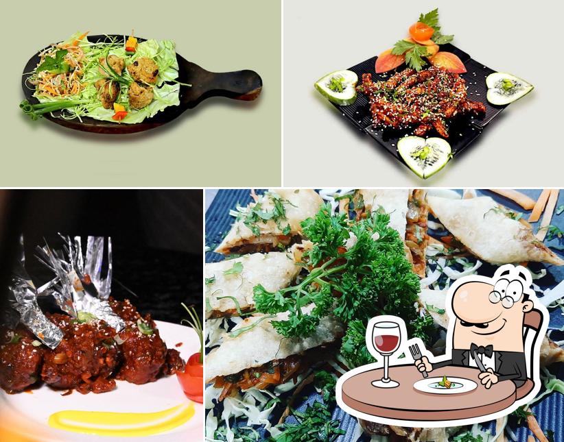 Food at Moontown Lounge