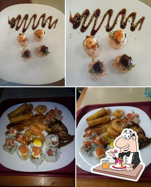 Feng Cheng Restaurante provê uma escolha de sobremesas