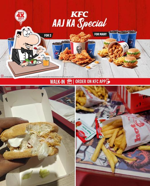Food at KFC Food at KFC