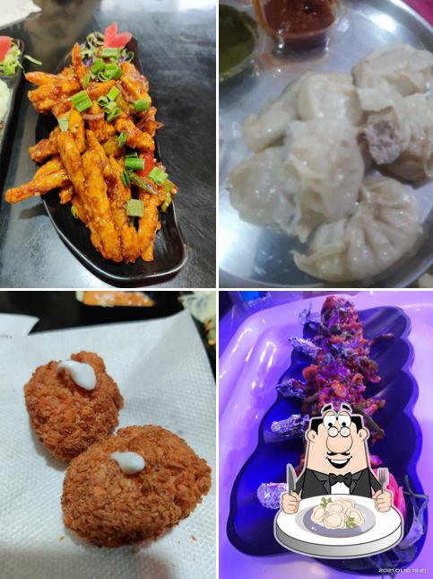 Dumplings at MOMO MAGIC CAFE