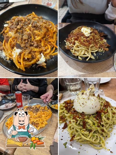 Spaghetti alla bolognese al Osteria "Dar Matriciano"