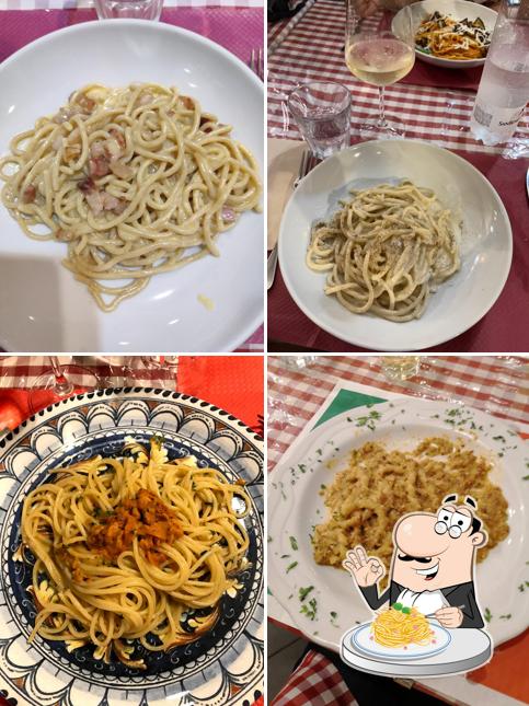 Spaghetti alla carbonara al Pizza e Cucina