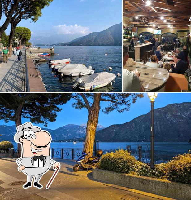 Puoi goderti l'aria fresca da seduto all'esterno di Bistrò Il Golfo - Lenno (co)