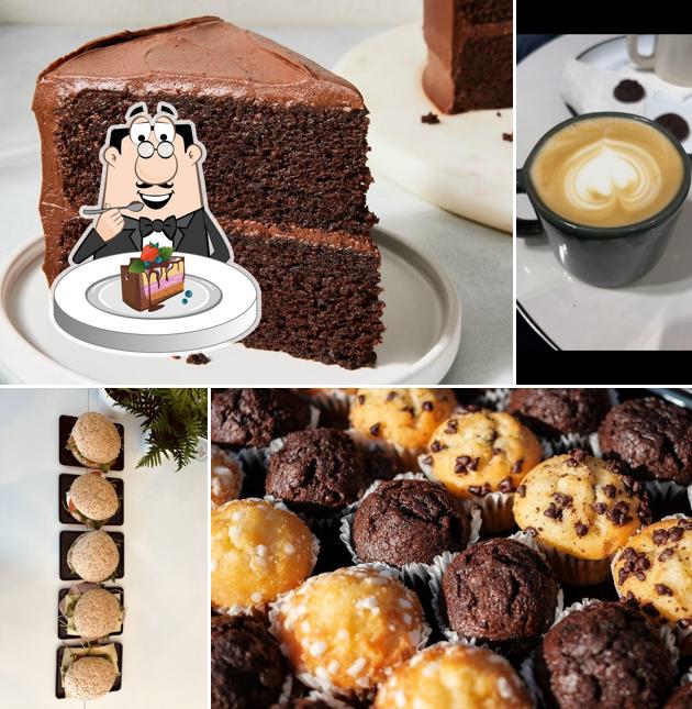 Chocolate cake at Boefkix