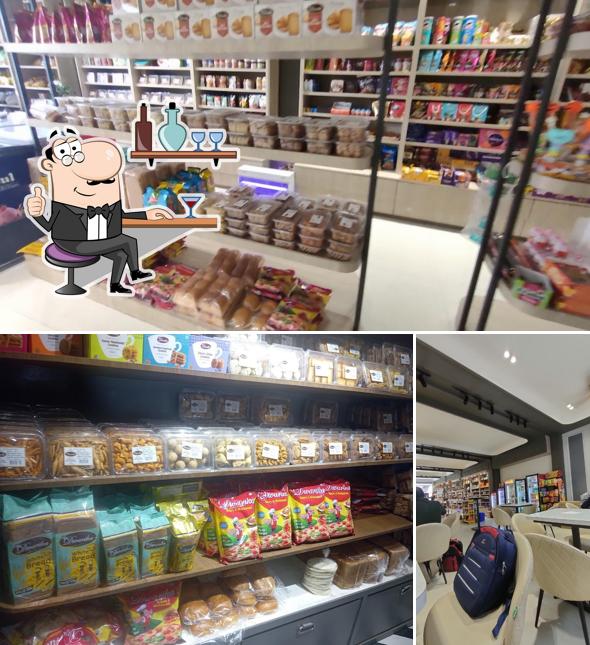 The interior of Dwarika Sweets Bakery Fastfood