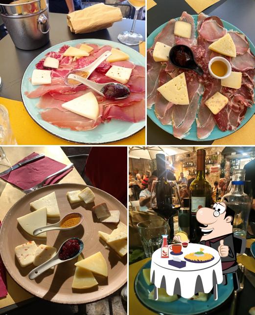 Piatto di formaggi al Gustò Bistrò