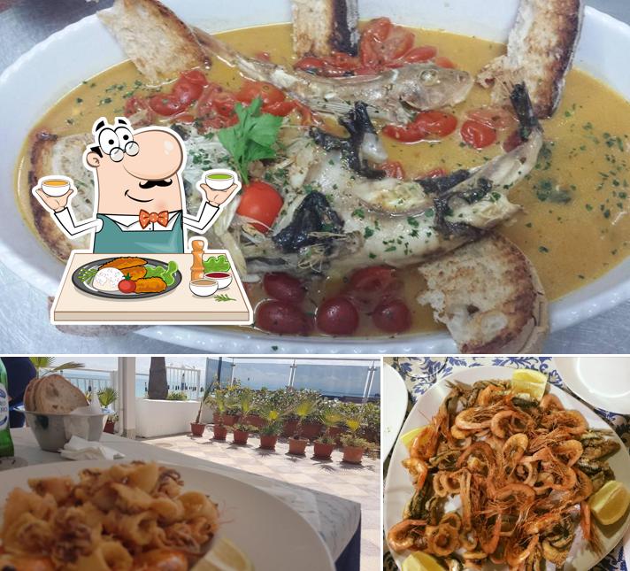 Calamari fritti al Lido Capri - "Il Ristorantino" Stabilimento Balneare