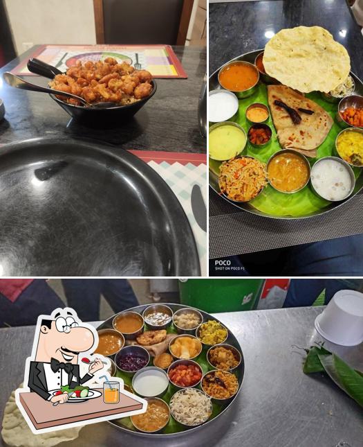 Meals at Manoj Bhavan Veg Restaurant