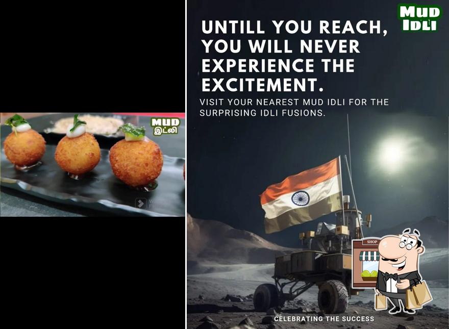 Check out how Mud Idli looks outside