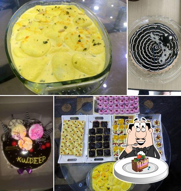 Chocolate cake at Panch Bhog