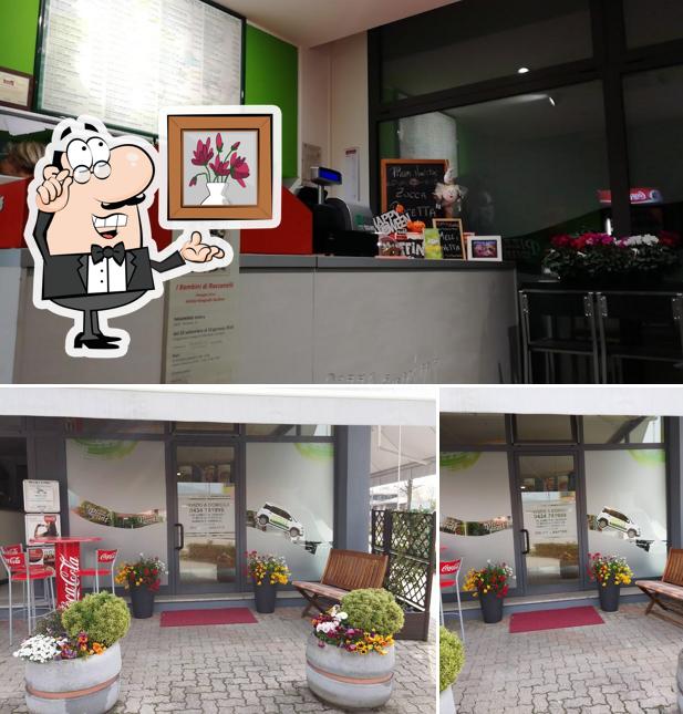 Gli interni di Pizzasprint Sacile