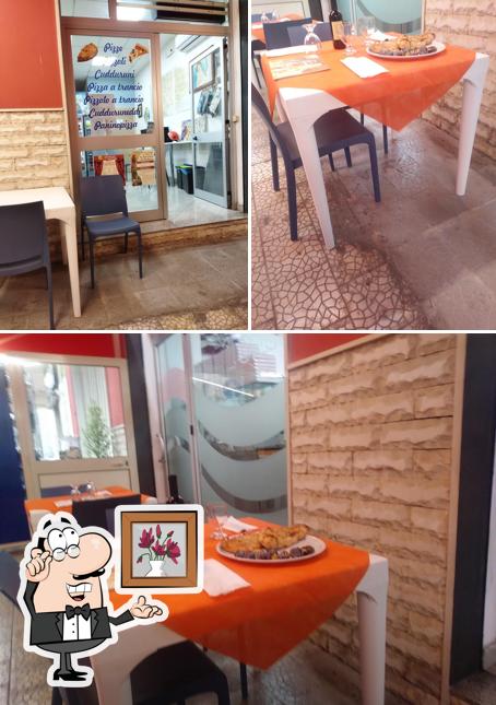 Gli interni di Pizzeria da Toni