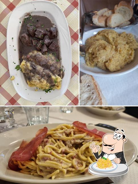 Spaghetti alla carbonara al Rifugio SEL Rocca Locatelli