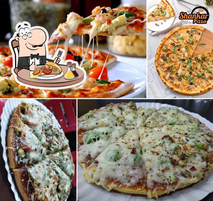 Try out pizza at SHANKAR PIZZA