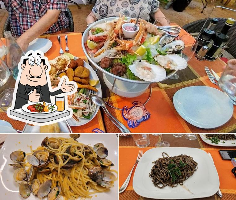 Cibo al Trattoria ai Piloti