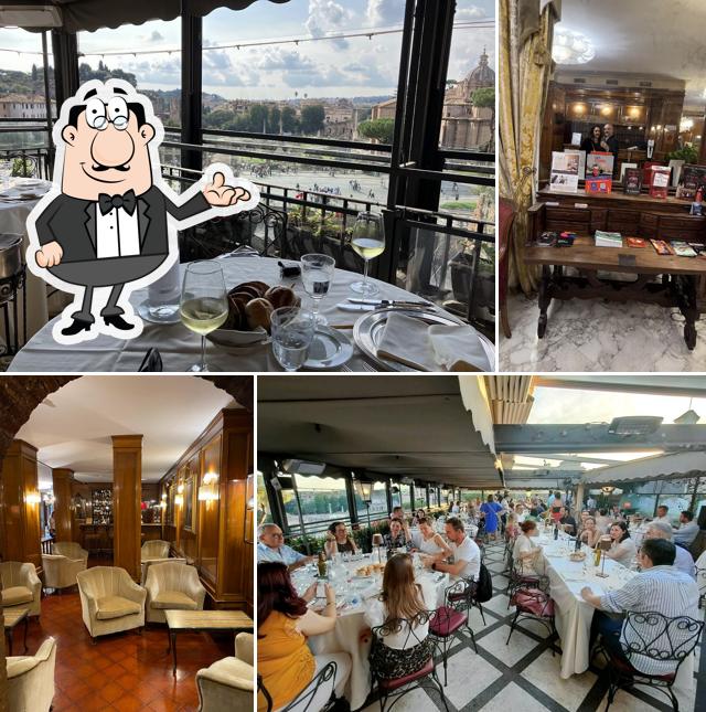 Gli interni di Ristorante Roof Garden