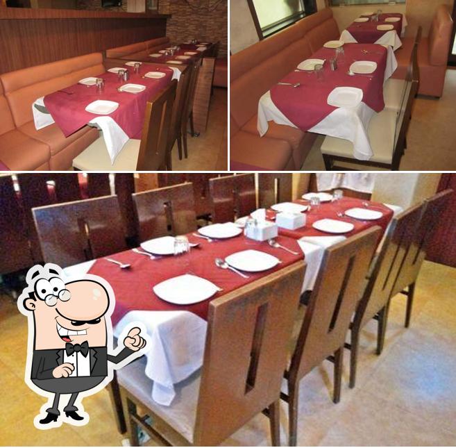 The interior of Sneha Family Restaurant & Bar