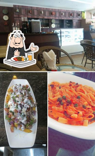 Among different things one can find food and interior at Umesha Sweets & Kawa Cafe