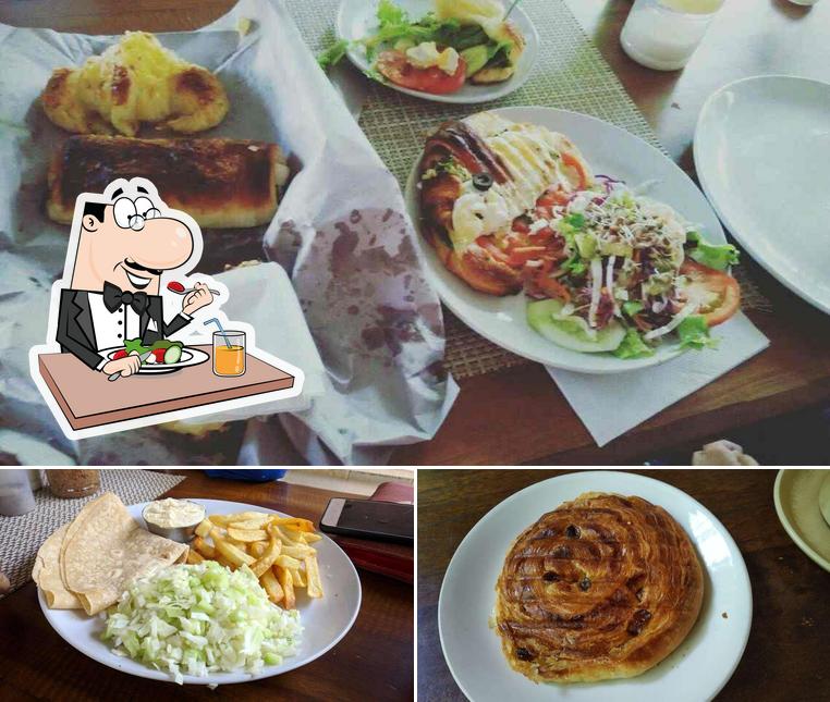 Food at Auroville Bakery & cafe