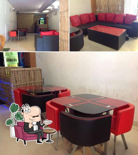 The interior of Big Bites