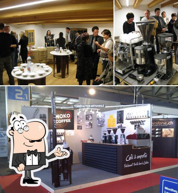 Gli interni di Moko Coffee