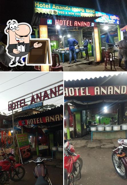 The exterior of Hotel Ananda