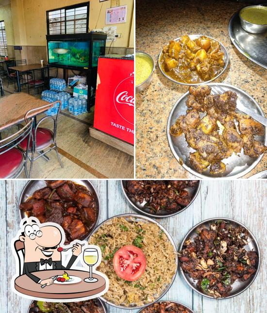 Food at Aradhana Hotel