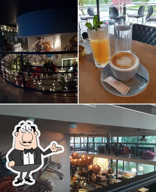 Dai un'occhiata agli interni di Hugo’s Bar