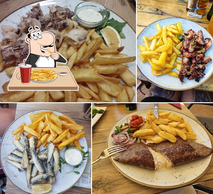 Patatine fritte al Konoba Lastura