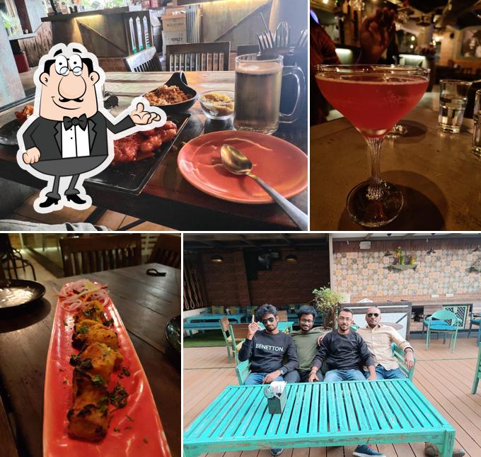 The interior of Maaya- Bar and Bistro