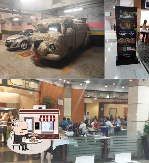 O exterior do Paulinhos Grill