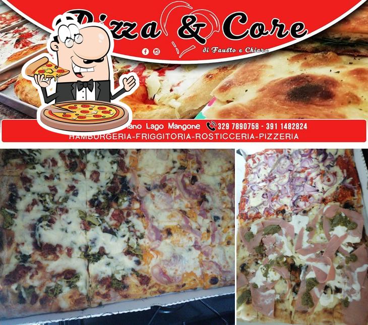 Scegli tra le svariate varianti di pizza