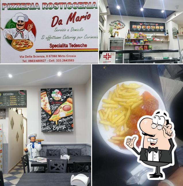 Gli interni di Pizzeria da Mario