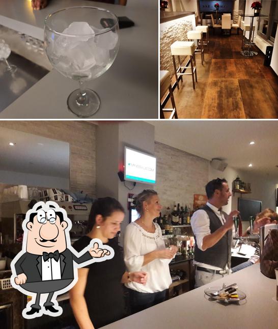 Gli interni di Cameo Bar Sàrl
