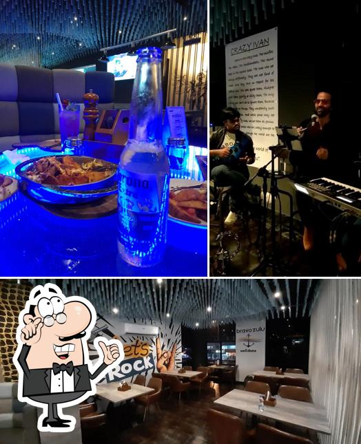 The interior of Crazy Ivan - Resto Bar