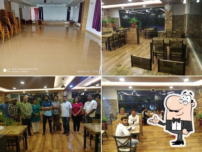 The interior of Cafe Ripple Kadur