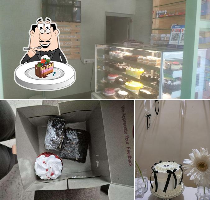 Chocolate cake at Cake Kafe