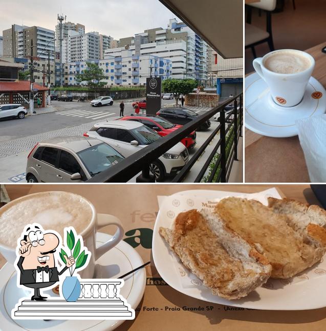 O exterior do Dona Manuela Padaria